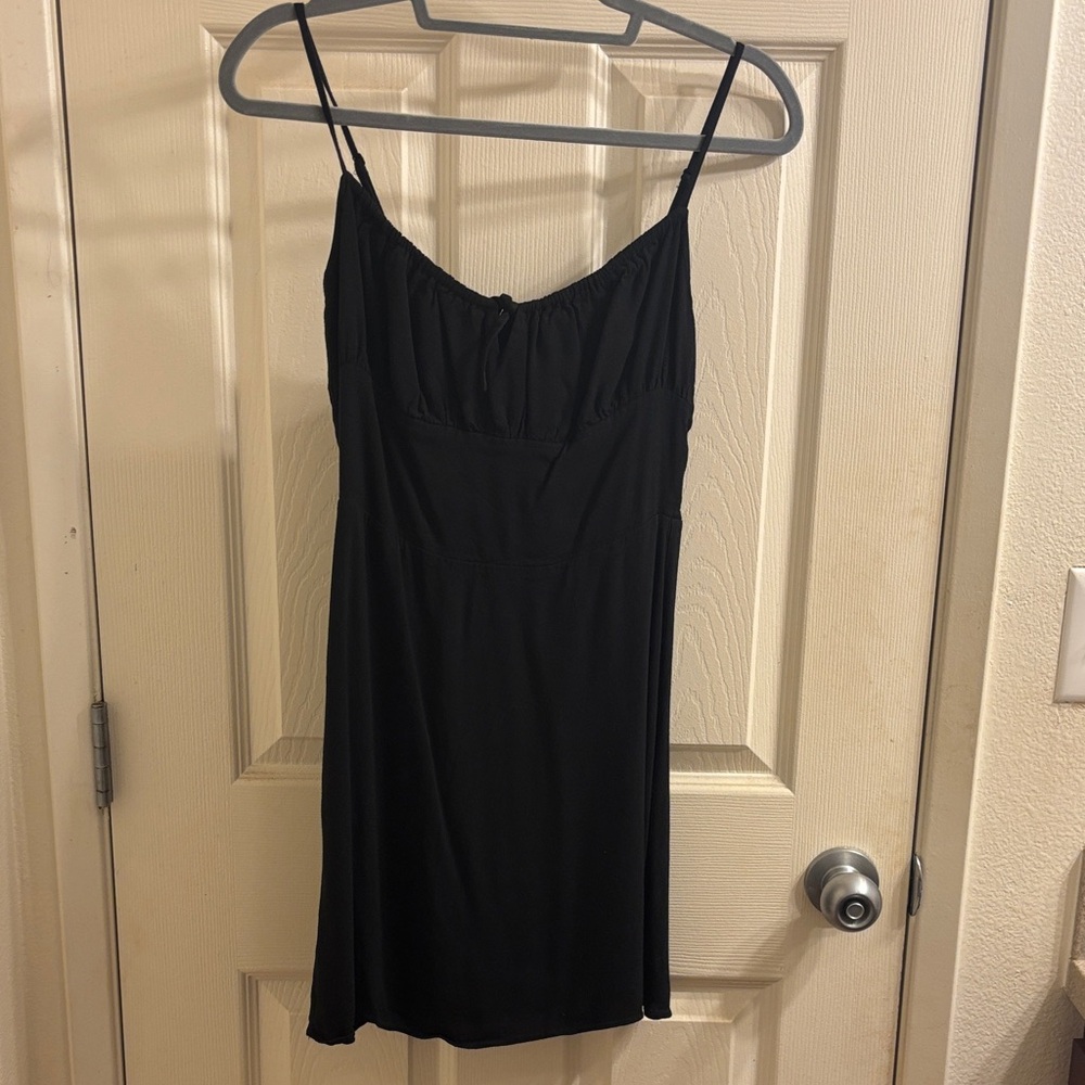 Sunday Best Black Mini Dress
